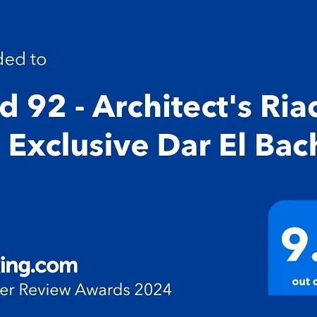 Riad 92 - Architect'S Riad In The Exclusive Dar El Bacha-3