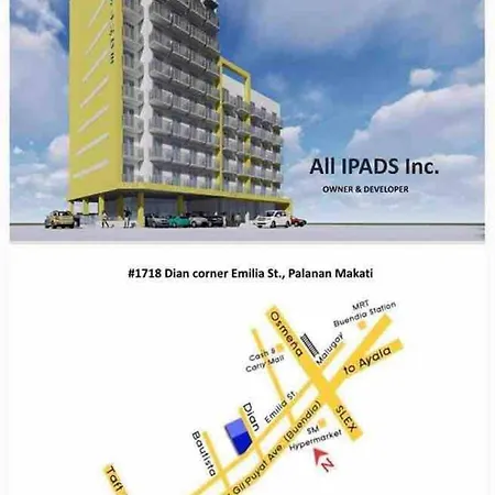 City Nest Makati With Rooftop Pool And Free Netflix-3