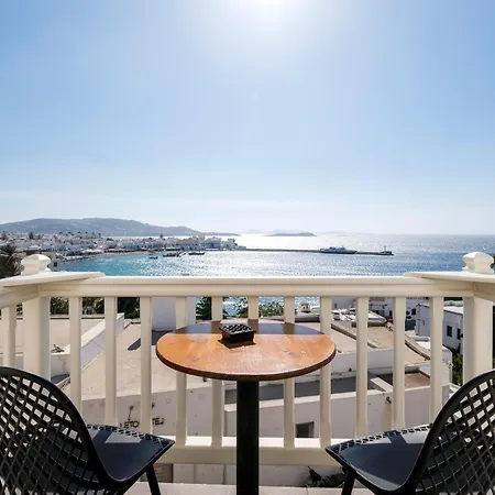 Yalos Hotel Sunset View Mykonos Town Private Rooms-2