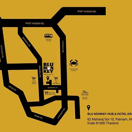 Blu Monkey Hub And Hotel Krabi Town-2