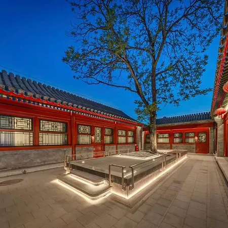 Jingshan Garden Courtyard Hotel Beijing Forbidden City Newly Renovated Tianmen Wangfujing Gardenhutong Bejjingcourtyard-3