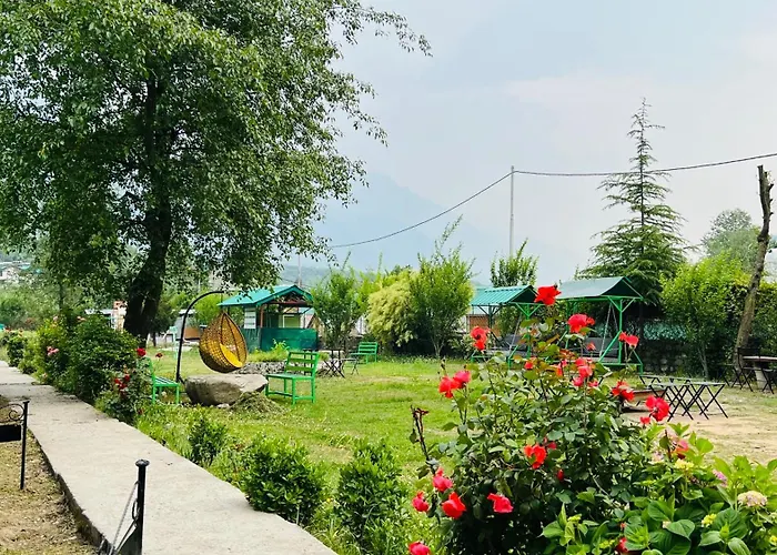 Himalayan Riverside Swiss Cottage Tents, Manali