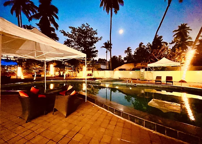 Hotel The Golden Shivam Resort - Big Swimming Pool Resort In Goa Calangute
