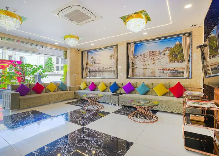 Pax Hotel Grand Blue 3 Min Walk From Udaipur City Railway Station