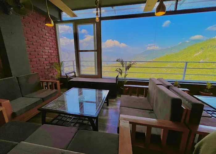 Pine View Cottage & Cafe, Mussoorie - Blissful View From Rooms