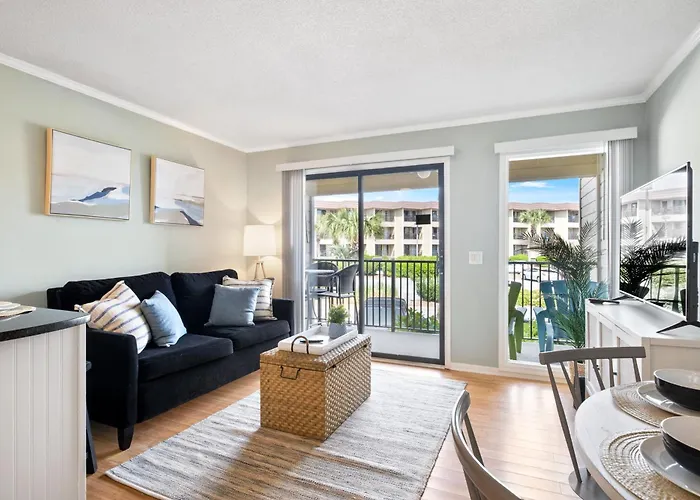 5 Min Walk To The Beach 1St Floor Condo Sleeps 4 Hilton Head Island