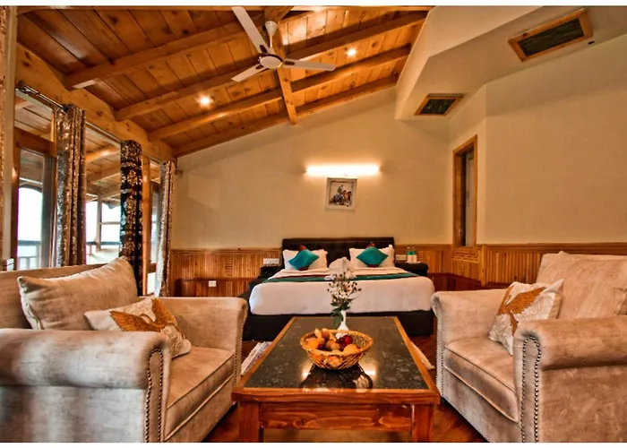 Manali Hotel T H E - B D - R E S O R T - Free Parking - Jungle Safari And Restaurant Facilities -Luxury & Spacious Room - Best Premium Hotel In Manali