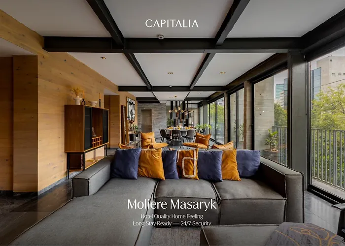 Capitalia Moliere Masaryk Aparthotel Mexico City
