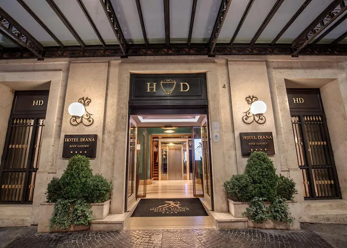 Hotel Diana Roof Garden Rome