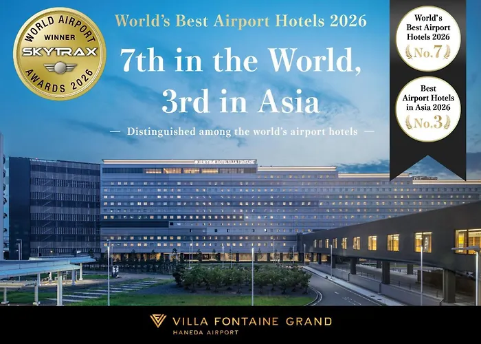 Villa Fontaine Grand Haneda Airport - Directly Connected To Haneda Airport Terminal 3 Tokyo