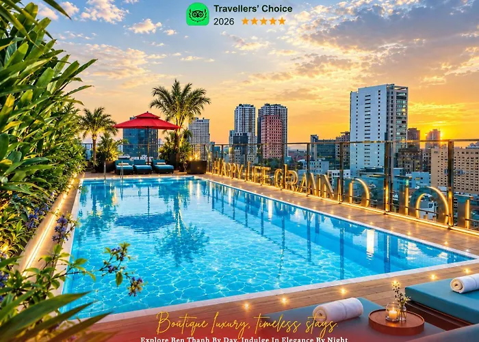 Happy Life Grand Hotel & Rooftop Skybar Ho Chi Minh City